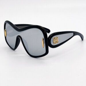 NEW LW40131I 01C, UNISEX OVERSIZED SUNGLASSES LOEWE LW40131I 01C